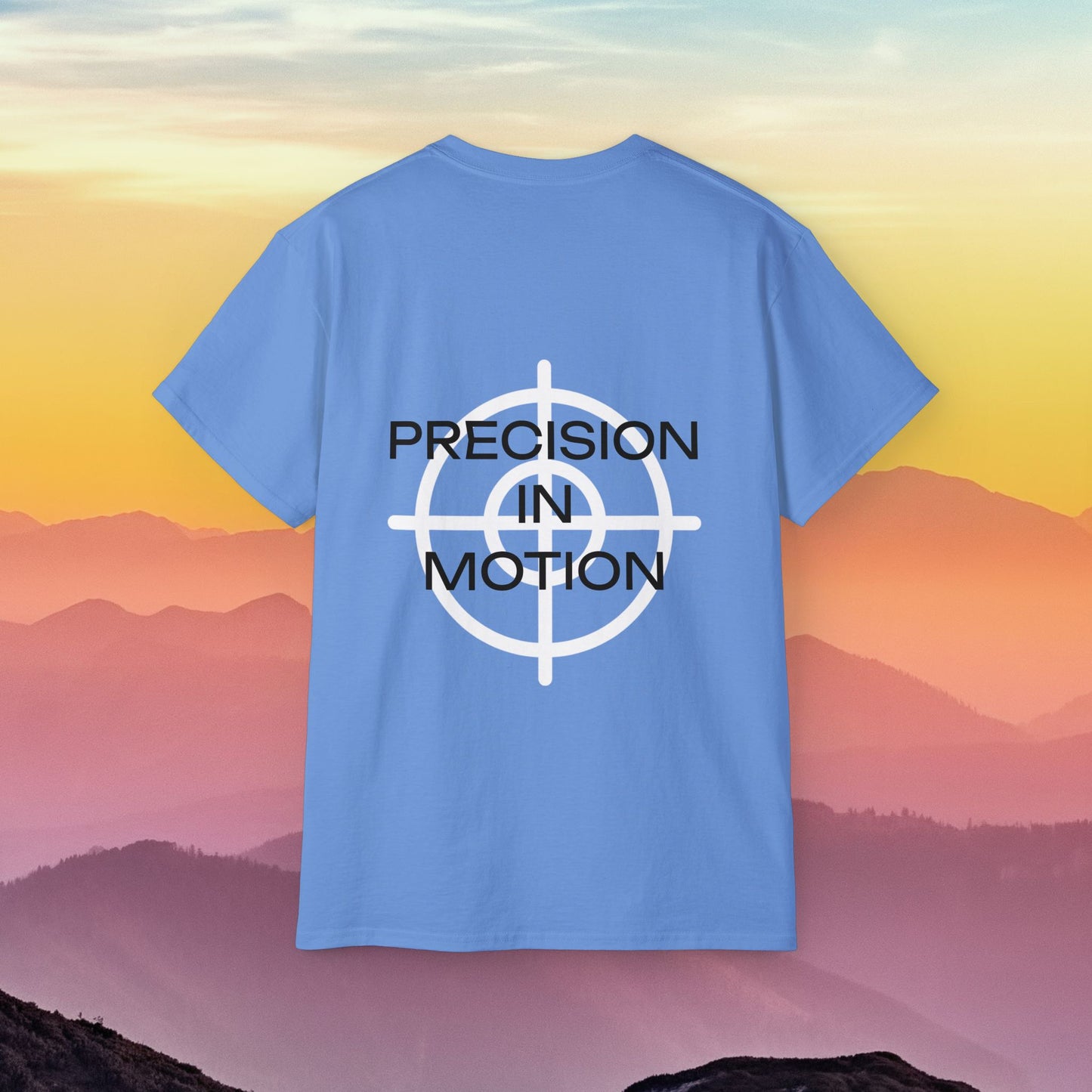 Men's Ultra Cotton Tee "Precision in Motion"