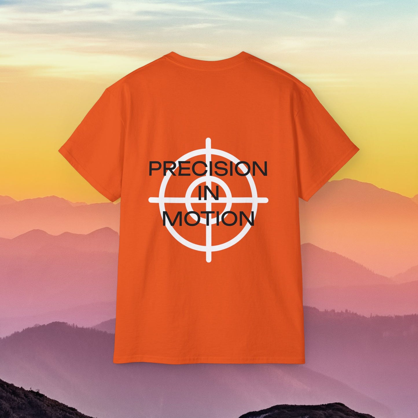 Men's Ultra Cotton Tee "Precision in Motion"