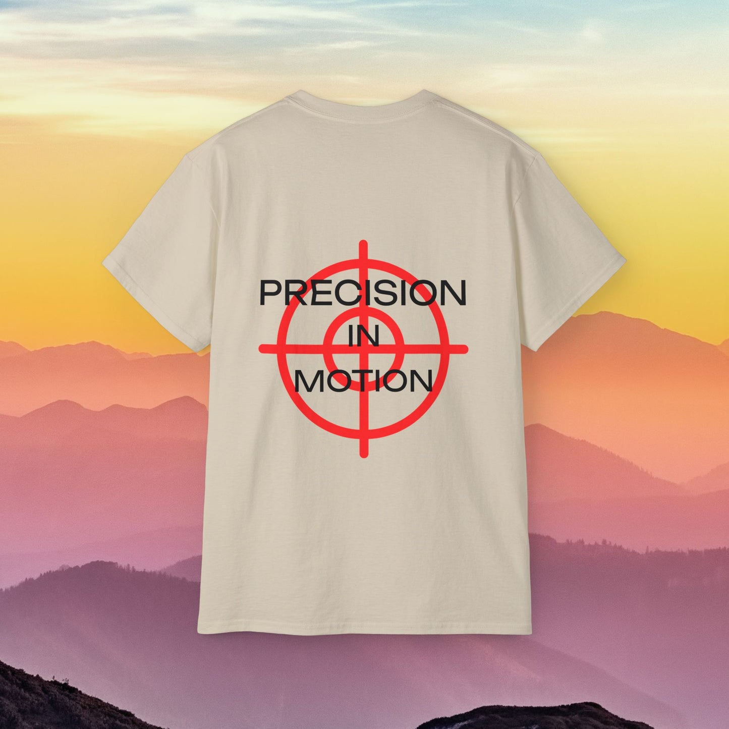 Men's Ultra Cotton Tee "Precision in Motion"