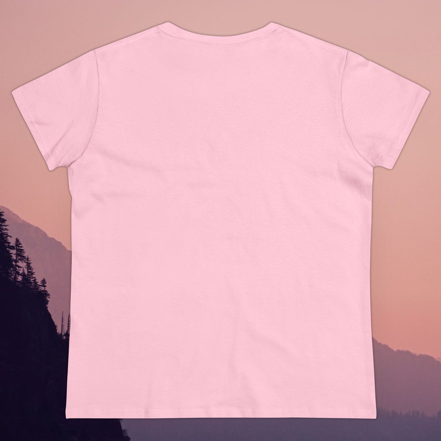 Women's Midweight Cotton Tee "Sunkissed And Goal-Driven"