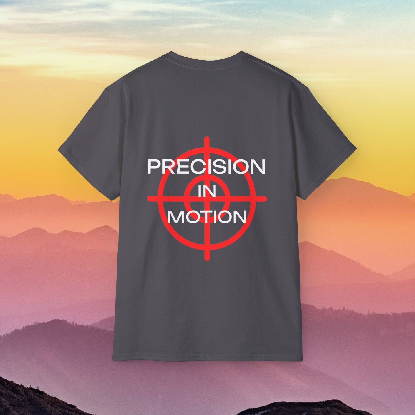 Men's Ultra Cotton Tee "Precision in Motion"