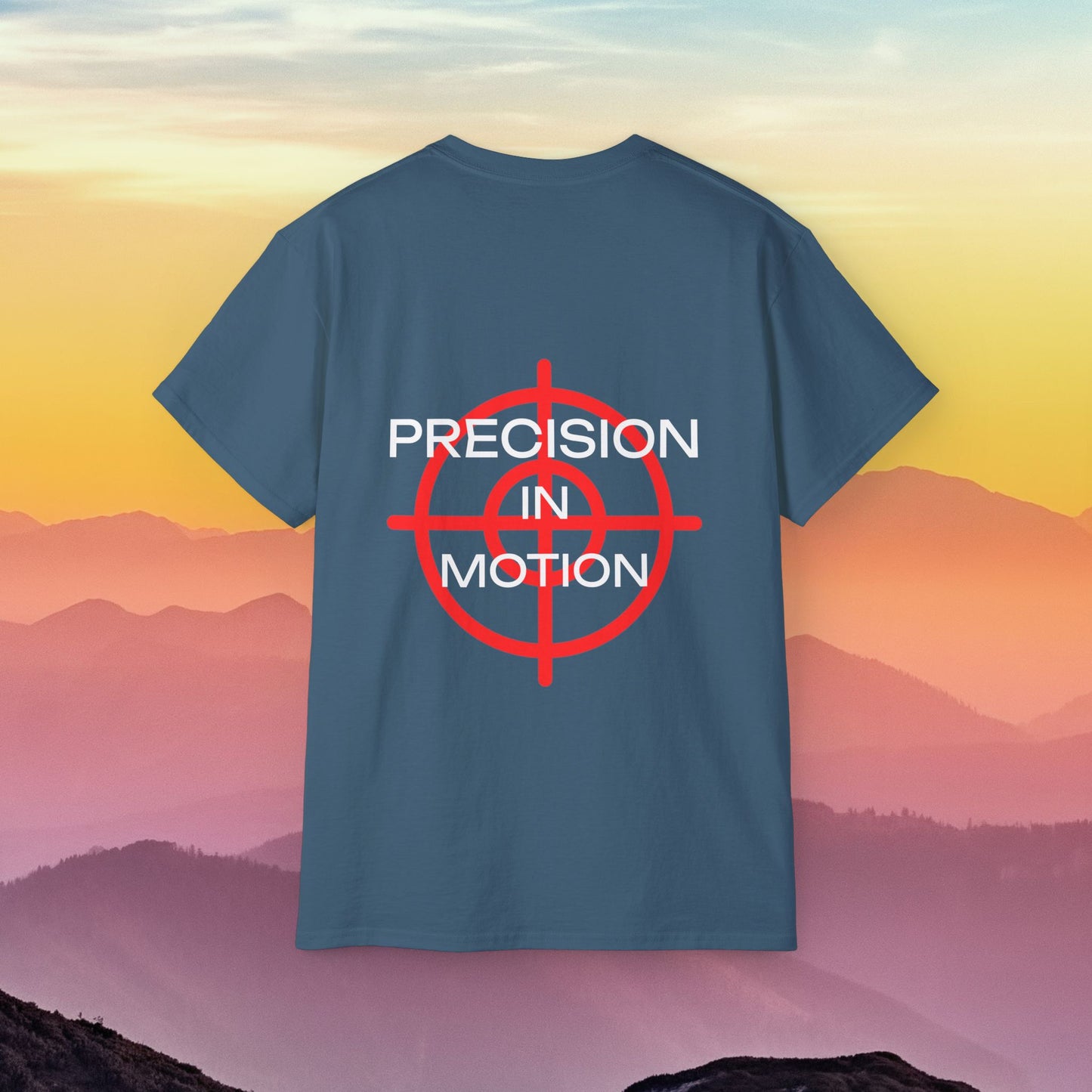 Men's Ultra Cotton Tee "Precision in Motion"