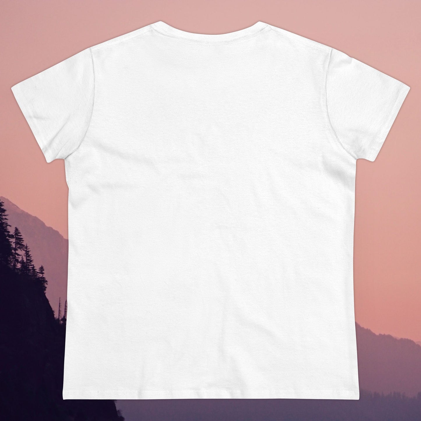 Women's Midweight Cotton Tee "Sunkissed And Goal-Driven"