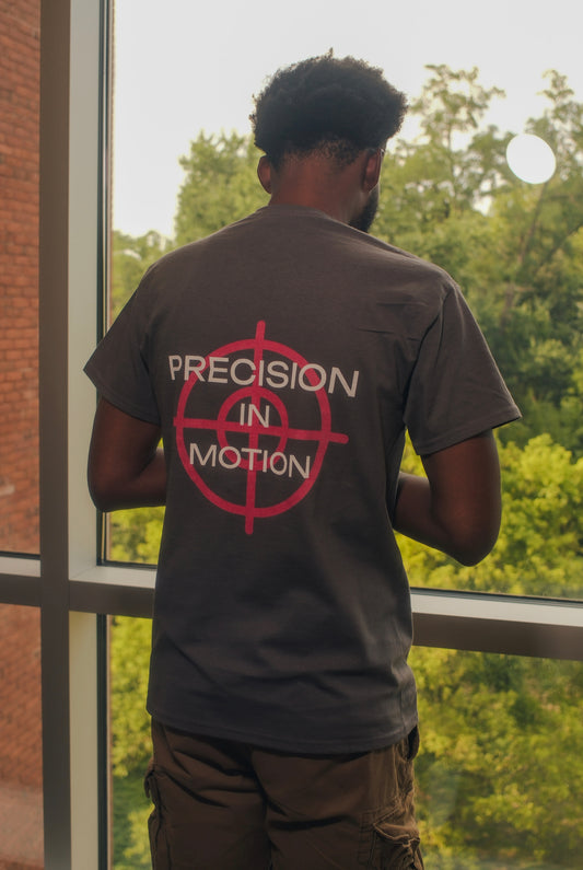 Men's Ultra Cotton Tee "Precision in Motion"