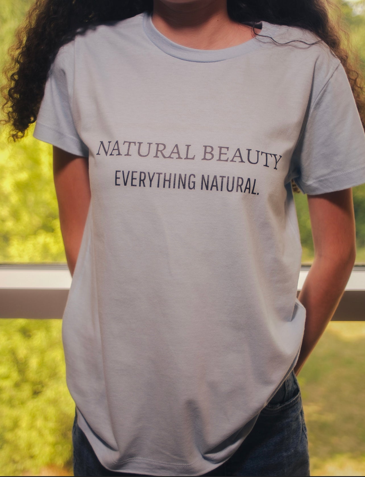 Women's Softstyle Tee "Natural Beauty, Everything Natural"