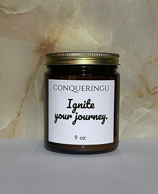 9 oz "Ignite your journey" Candle